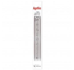 Aluminium naalden met punten aan beide uiteinden 20 cm Nr. 4