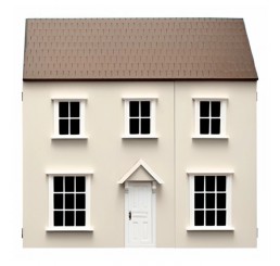 Yellow Cottage Poppenhuis, creme