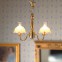 dubbele hangende plafond lamp                                 , Dolls House Emporium, 7212