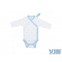 Romper wit-blauw kroontje, Very Important Baby, VIB-BSTAOB300