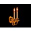 Wandlamp, 2-pits kaars, Vega, FA001009