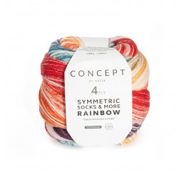 Katia Symmetric Socks & More - Rainbow