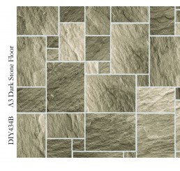 Vloer Dark Stene Floor Tiles