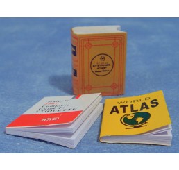 Boeken, per 3 stuk