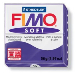 Fimo soft kleurnr 63, paars,