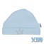 Muts Rond 'Kroontje' Licht Blauw, Very Important Baby, VIB-HTB063