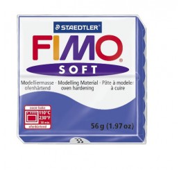 Fimo soft brilliant-blauw