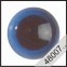 Kunststof veiligheids ogen-Blauw (48007)-6mm, , 4800706