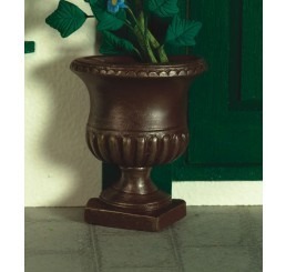 plantpot in bruin                                