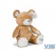 Pluche Beer GROOT Zittend 60cm 'Very Important Bear' Licht Bruin, Very Important Baby, VIB-SIT60LBLBG003