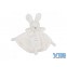 Pluche Konijn Very Important Rabbit Knuffeldoekje Wit, Very Important Baby, VIB-TWWG0001