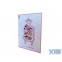 Wenskaart schudbaar met pailleten sweet baby 'Hoera een lieve dochter', Very Important Baby, VIBPTY-ST5001