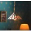 hanglamp roze met groen                               , Dolls House Emporium, 6477