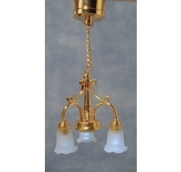Hanglamp, drie tulpen LED