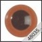 Kunststof veiligheids ogen-Oranje (48035)-6mm, , 4803506